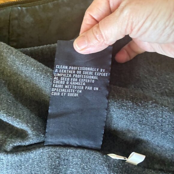 Vintage Colebrook Leather Jacket - Grungecore, Rockercore, Y2K, Goth, Sz M - Picture 7 of 10